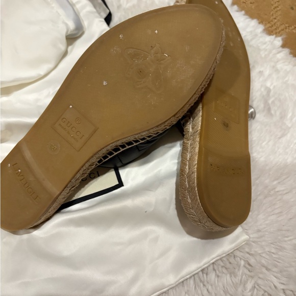Gucci espadrillee beige sizes 37 - Picture 3 of 3
